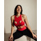 Топ Fitzona RED TOP WITH CUTOUT
