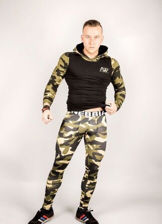 Чоловіча кофта Nebbia AW 116 green