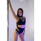 Шорты ArtGO Sport Baisse для pole dance из бифлекса с вырезами