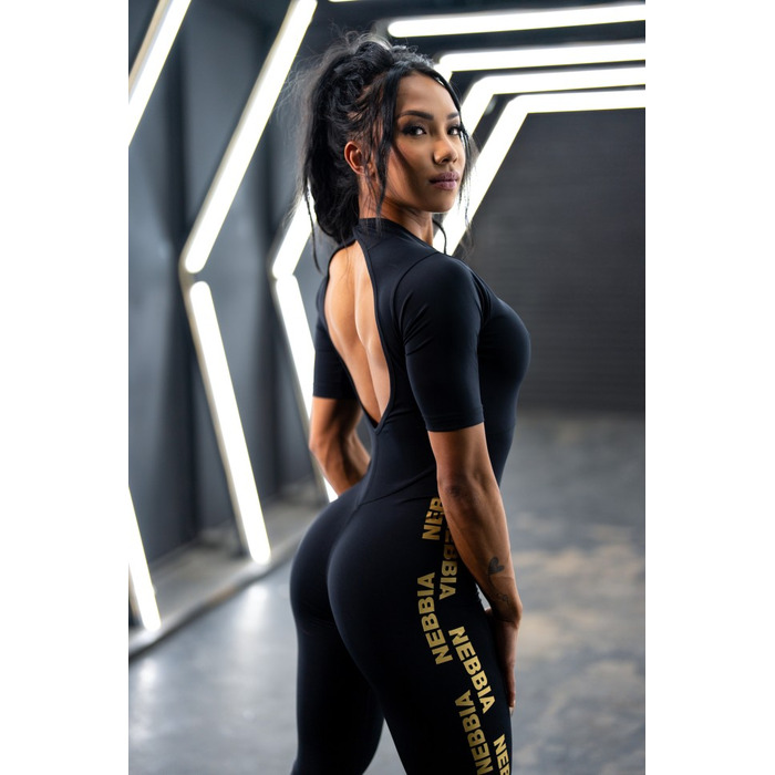Комбінезон Nebbia Women's Workout Jumpsuit INTENSE Focus Gold 823