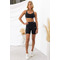 Шорти Level Up High Waisted Scrunch Shorts - Black