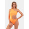 КУПАЛЬНИК Nebbia ONE SHOULDER ASYMMETRICAL MONOKINI ORANGE NEON 458
