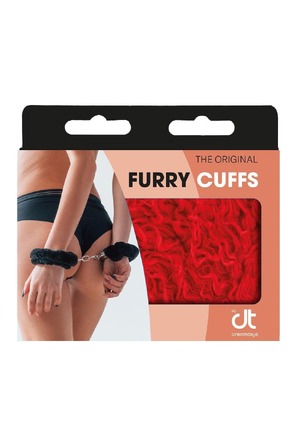 Наручники,Metal Handcuff with Plush, RED