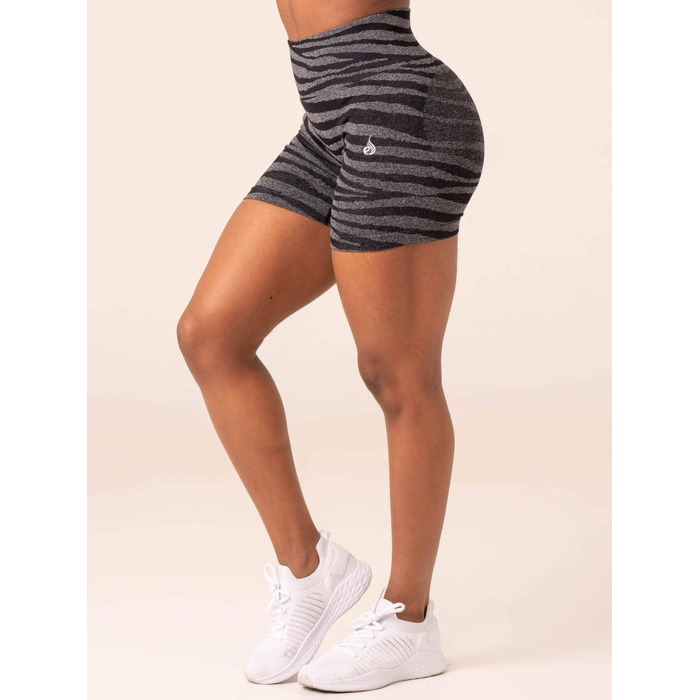 Шорты Ryderwear Zebra Seamless Shorts - Grey Marl/Black Zebra