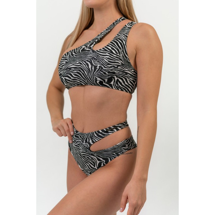 Купальний топ Nebbia SÃO GONÇALO bikini top Zebra White 764