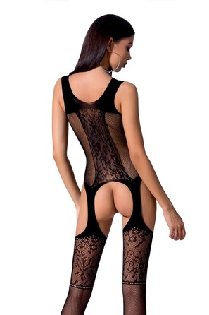 Бодистокинг с открытым доступом BS072 black