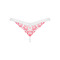 Трусики мереживні стрінги Obsessive Bloomys thong S/M