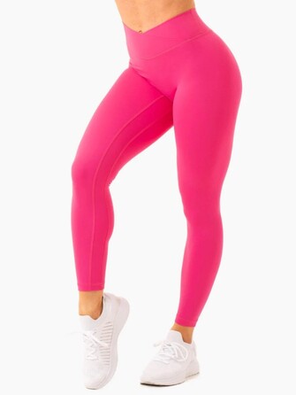 Леггинсы NKD Cross Over Leggings - Fuscia