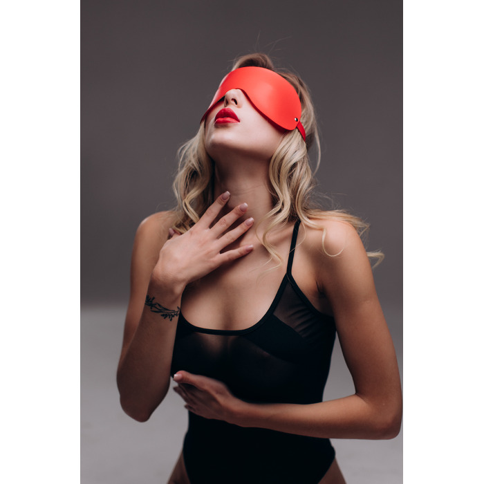 Маска Candy Hero МD1 RED екокожа