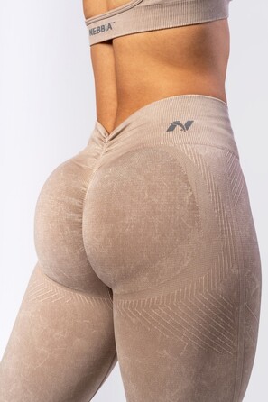 Легінси Nebbia High Waisted Push-Up Leggings TOTALLY SEAMLESS Cream 303