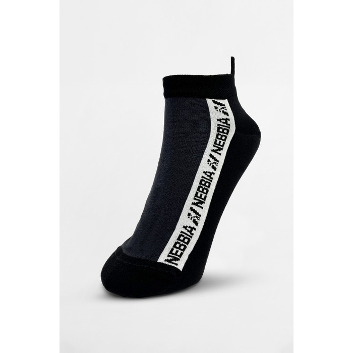 Шкарпетки NEBBIA 'STEP FORWARD' Ankle Socks Black 110