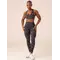 Топ Ryderwear Zebra Seamless Sports Bra - Grey Marl/Black Zebra