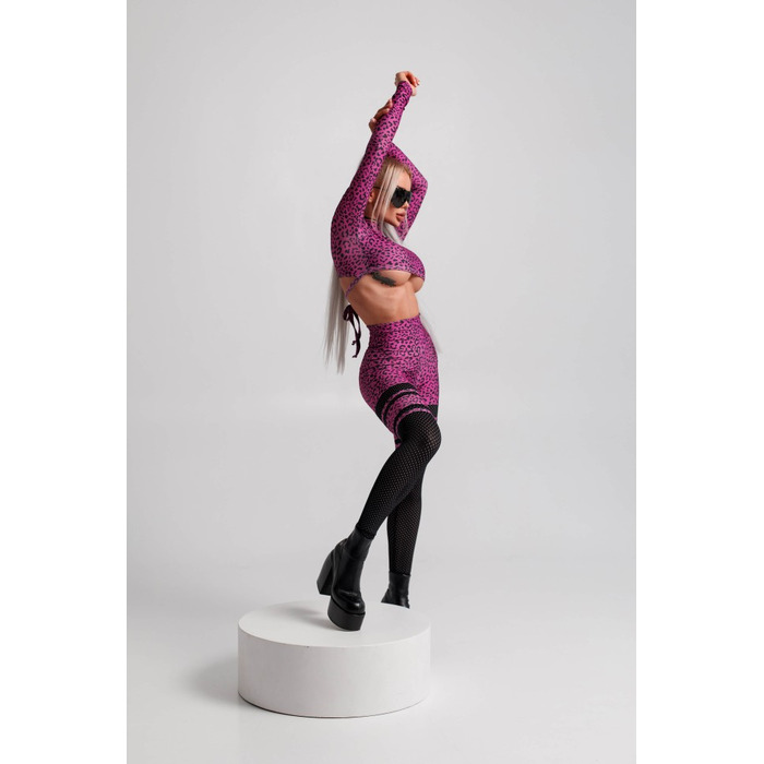 Леггинсы Legging Bless Fitzona Leo Pink 14930