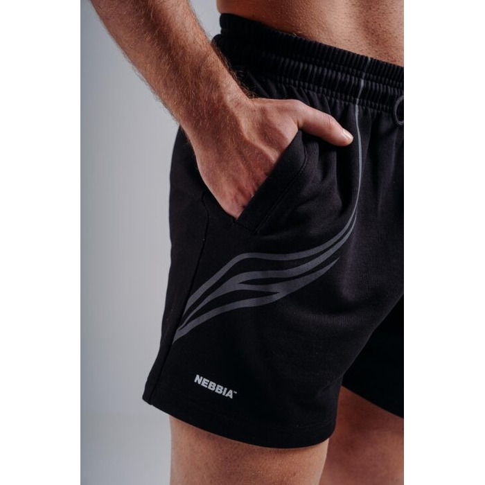 Шорти Nebbia Oversized Training Shorts PRIMAL Black 876