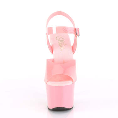 Босоножки Sky-308N, каблук 7 дюймов, ремешок на щиколотке шириной 2 3/4 дюйма, нежно-розовый