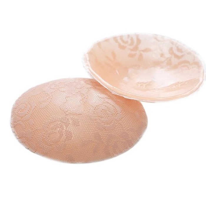 Наклейки на соски Star Night кружевные, бежевые