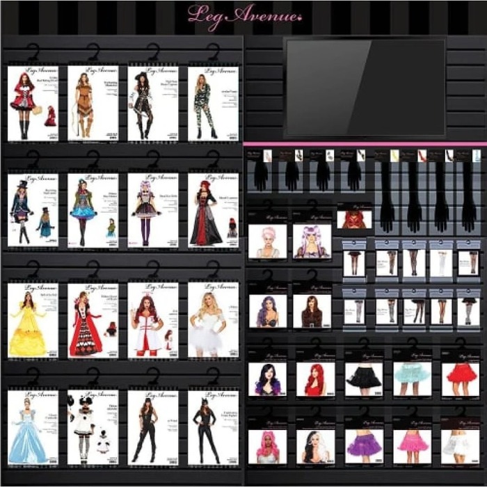 Костюм неслухняної медсестри Leg Avenue розмір S