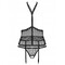 Корсет еротичний Obsessive Strapelie corset & thong S/M