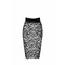 Мереживна спідниця Noir Handmade Ambivalence F302 зі шнурівкою, чорна, L