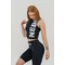Топ Nebbia Tank top SNATCHED Black 627