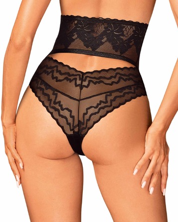 Трусики з високою талією Obsessive Arienna XS/S