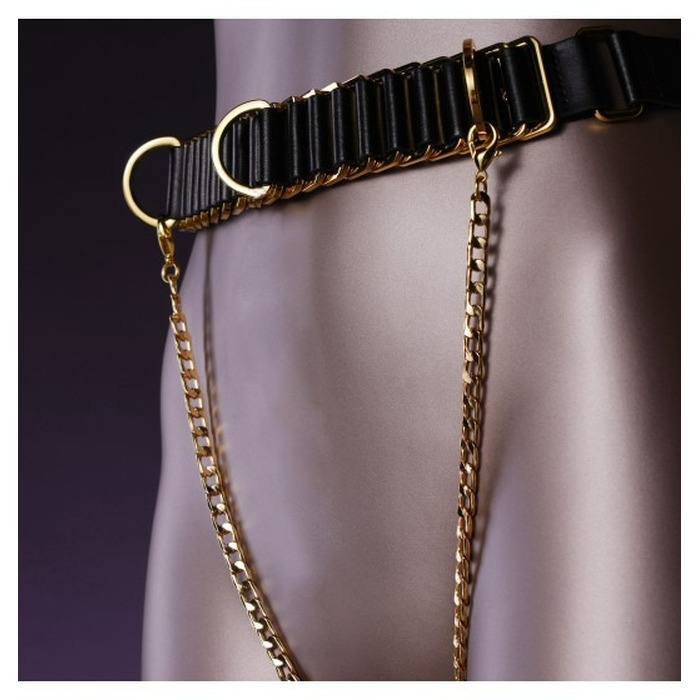 Пояс с золотыми цепочками Upko Indulge In The Restraints Collection
