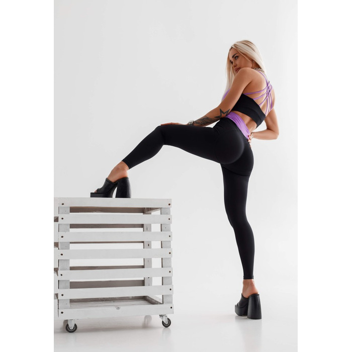 Топ High-Impact Padded Sports Bra SIGNATURE Lila 472 Lilac