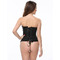 Корсет з квітковим принтом Star Night Corset Top з гачками та шнурівкою, чорний, M (без коробки)