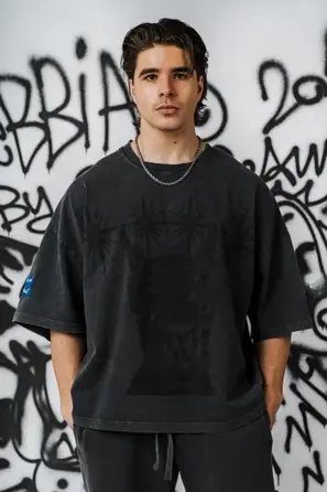 Футболка NEBBIA x Sexsdreams Men’s Oversized Tee Black 809