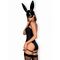 Костюм зайчика чорний Obsessive Bunny Costume L / XL