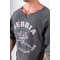 Футболка Nebbia Washed Rag Top GOLDEN AGE Black 788