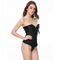 Корсет з квітковим принтом Star Night Corset Top з гачками та шнурівкою, чорний, L (без коробки)