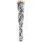 Сапоги Pleaser Adore-3000DP *7 дюймов, каблук, 6 см, эластичный ботинок PF 2 3/4 дюйма, молния сбоку, ткань белая/черная