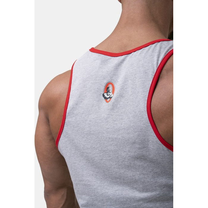 МАЙКА OLD-SCHOOL MUSCLE TANK TOP LIGHT GREY 193