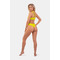 ТОП Nebbia ONE SHOULDER BANDEAU BIKINI TOP GREEN 448