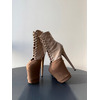 Захисти для Взуття Matte Stretch для Pole Dance Heels Захист та Стиль - капучино