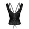 Корсет з гіпюром F159 Noir Handmade M