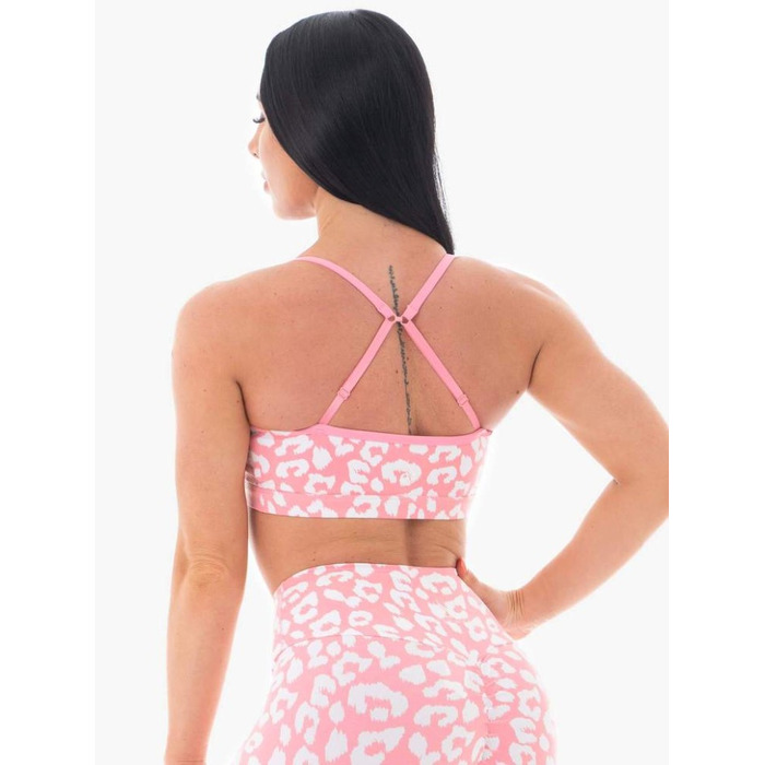 Cпортивный топ Animal Sports Bra Leopard Pink