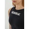 Топ Nebbia Cropped tank top GYM THERAPY Black 618