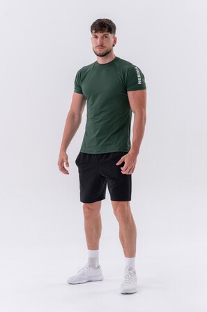 Футболка Sporty Fit T-shirt 'Essentials” Dark Green 326