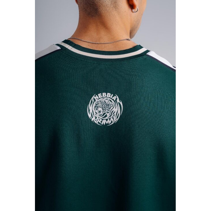 Футболка Nebbia Oversized T-Shirt PRIMAL Dark Green 869