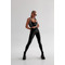 Топ FZ Black Shiny Top with Zip and Strappy Back