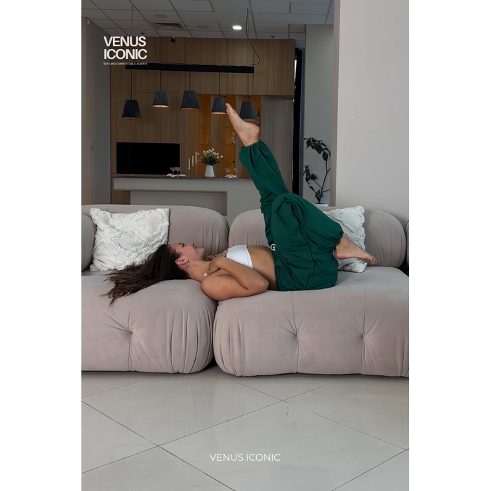 Карго Venus Iconic Смарагдові оверсайз для танців та повсякденного носіння