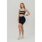 Топ Nebbia Bandeau bra BACK CHECK Black 612