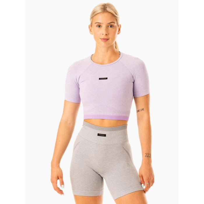 Топ Excel Seamless T-Shirt - Lavender Marl