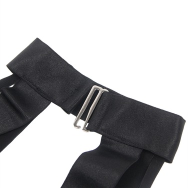 Боди с вырезами Star Night с ремешками, черное, XS-S