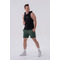 Майка Nebbia Fitness Tank top with a hoodie Black 323