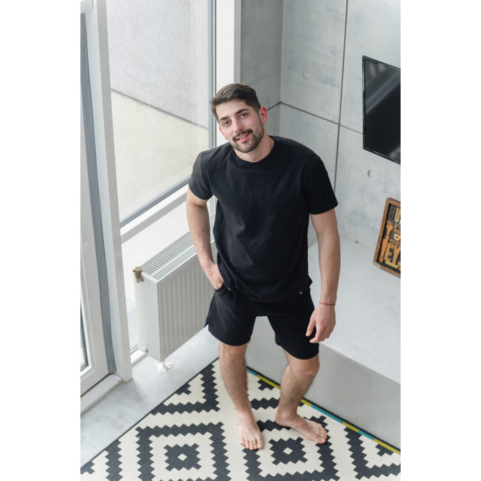 Комплект-трійка Світшот + Футболка приталена + Шорти