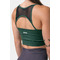 Топ Nebbia Classic Hero Cut-Out Sports Bra Dark Green 579