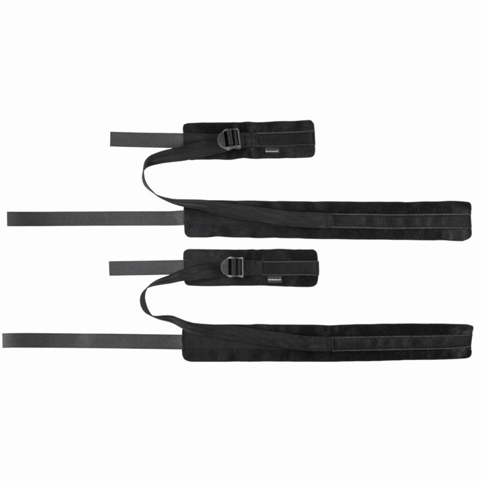 Наручники фиксаторы SEX AND MISCHIEF на запястья и бёдра, чёрные